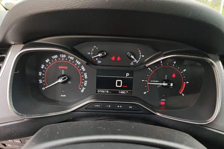 Used Citroen C5 2017 350THP Automatic Luxury Model Instrument Cluster