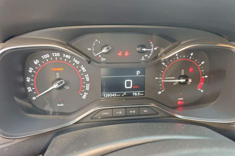 Used Citroen C5 2017 350THP Automatic Luxury Model Instrument Cluster