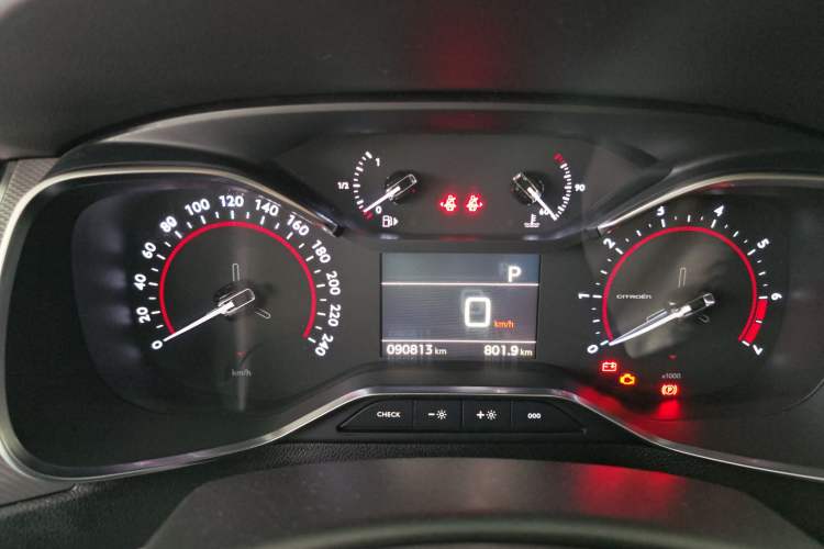 Used Citroen C5 2017 380THP Automatic Luxury Model Instrument Cluster