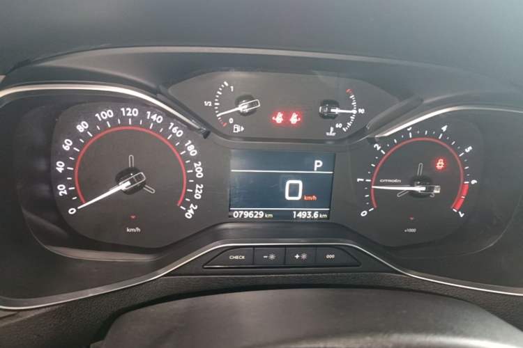 Used Citroen C5 2017 350THP Automatic Luxury Model Instrument Cluster