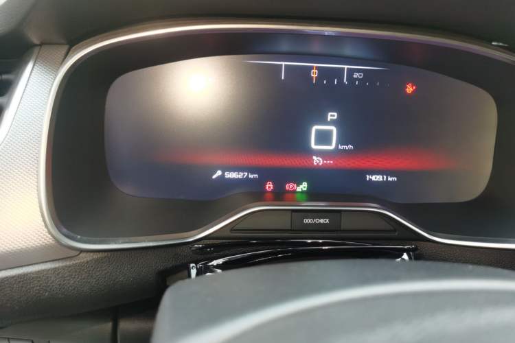 Used Citroen C5 2017 380THP Automatic Prestige Edition Odometer Close Up