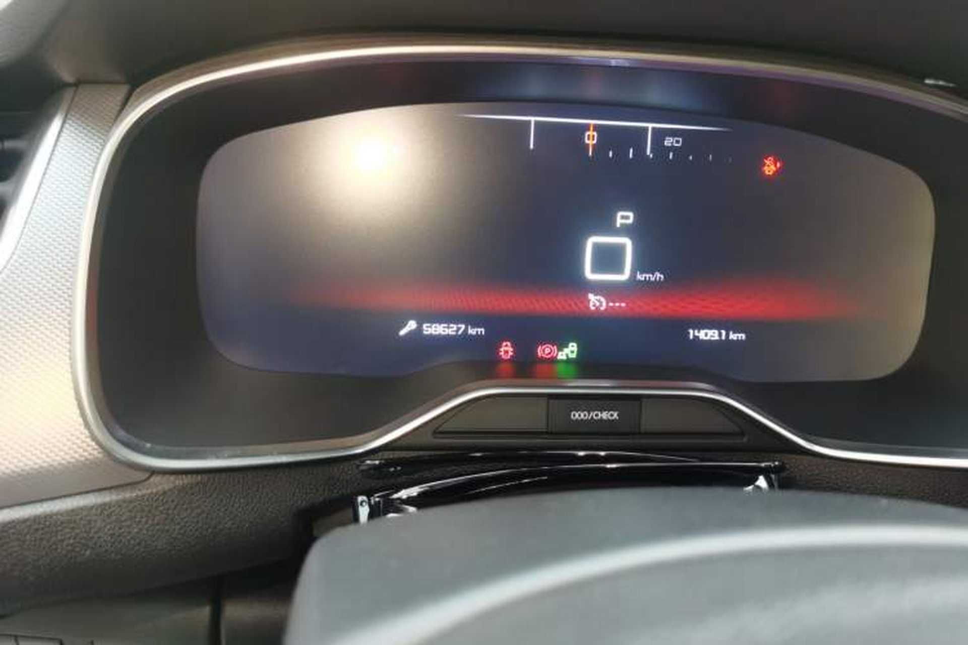Used Citroen C5 2017 380THP Automatic Prestige Edition Odometer Close Up