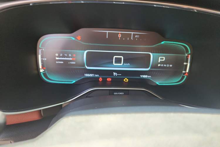 Used Citroen C5 AIRCROSS 2017 380THP Luxury Model Odometer Close Up