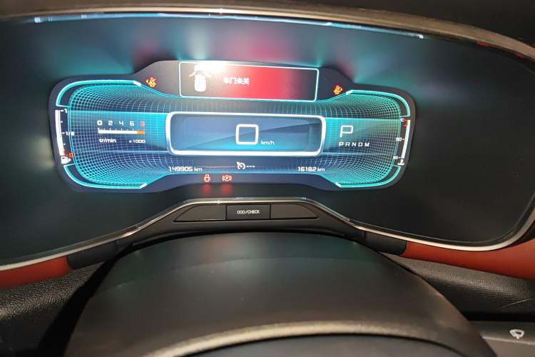 Used Citroen C5 AIRCROSS 2017 350THP Luxury Model Odometer Close Up