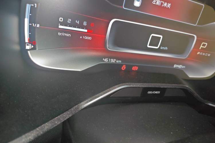 Used Citroen C5 AIRCROSS 2017 350THP Fashion Edition Odometer Close Up