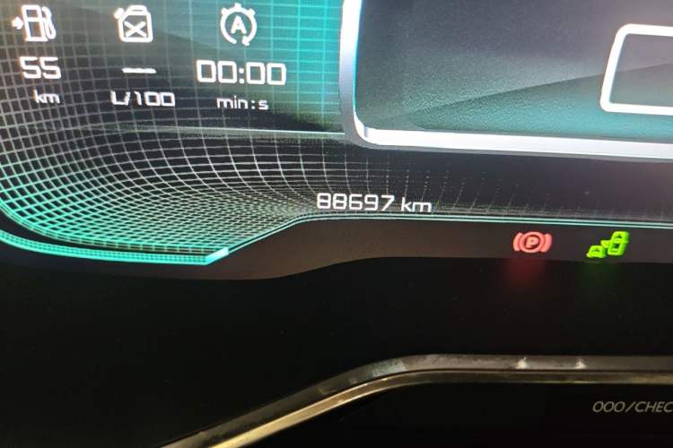 Used Citroen C5 AIRCROSS 2017 380THP Flagship Edition Odometer Close Up