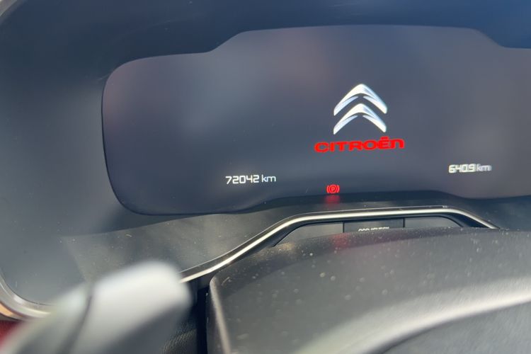 Used Citroen C5 AIRCROSS 2017 380THP Luxury Model Odometer Close Up