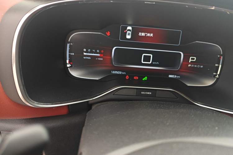 Used Citroen C5 AIRCROSS 2017 380THP Flagship Edition Odometer Close Up