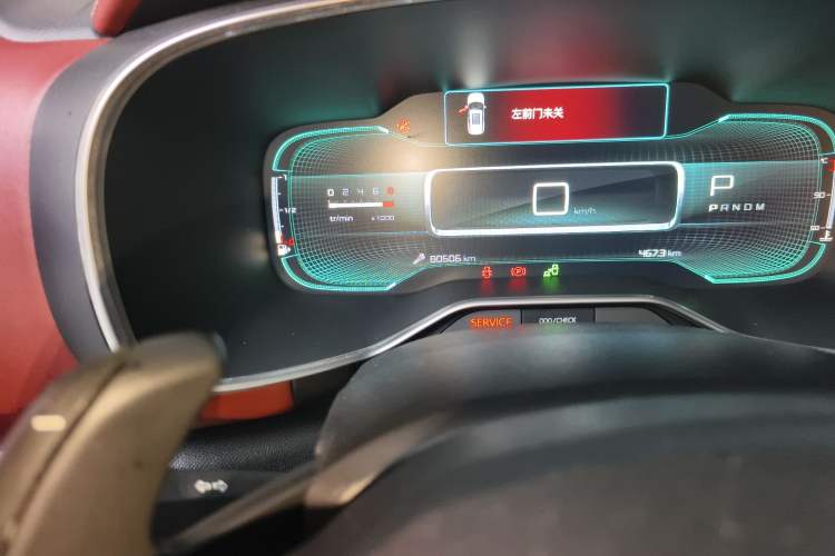 Used Citroen C5 AIRCROSS 2017 380THP Flagship Edition Odometer Close Up