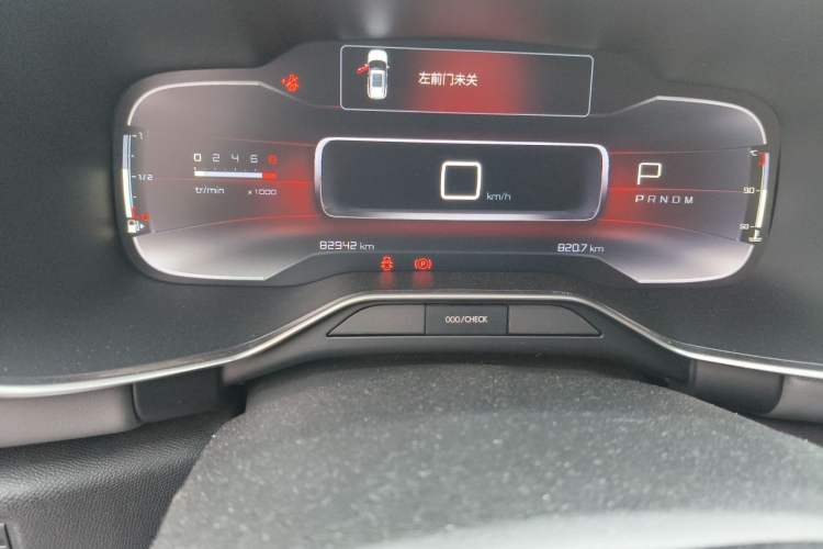 Used Citroen C5 AIRCROSS 2017 380THP Fashion Edition Odometer Close Up