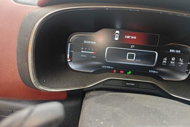 Used Citroen C5 AIRCROSS 2017 380THP Flagship Edition Odometer Close Up