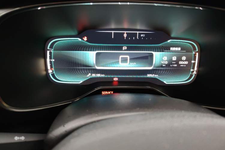 Used Citroen C5 AIRCROSS 2017 350THP Fashion Edition Odometer Close Up