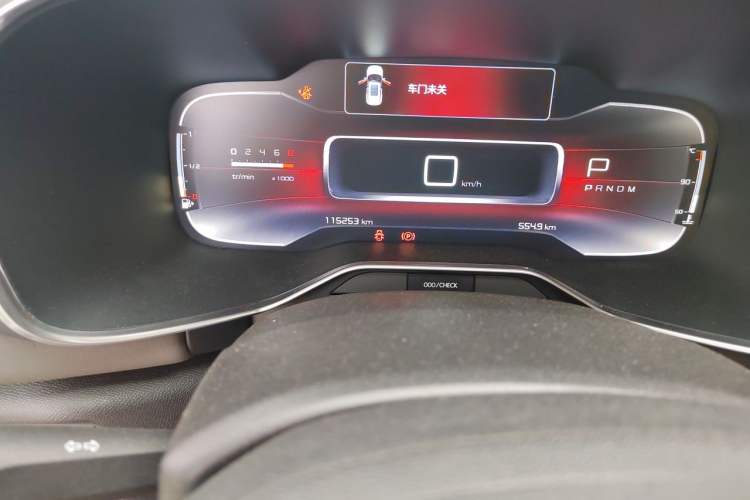 Used Citroen C5 AIRCROSS 2017 350THP Fashion Edition Odometer Close Up