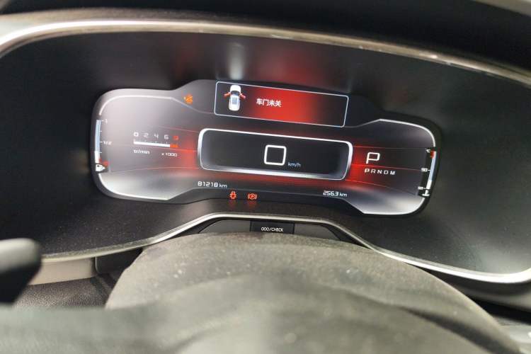 Used Citroen C5 AIRCROSS 2017 380THP Fashion Edition Odometer Close Up