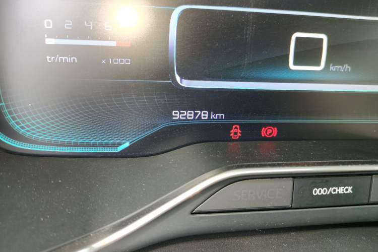 Used Citroen C5 AIRCROSS 2017 350THP Fashion Edition Odometer Close Up