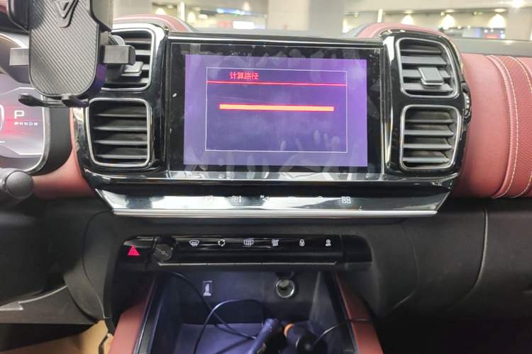 Used Citroen C5 AIRCROSS 2017 380THP Luxury Model Audio And AC Panel