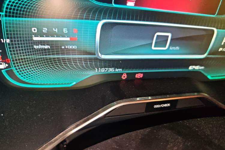 Used Citroen C5 AIRCROSS 2018 350THP Enjoyment Version Odometer Close Up