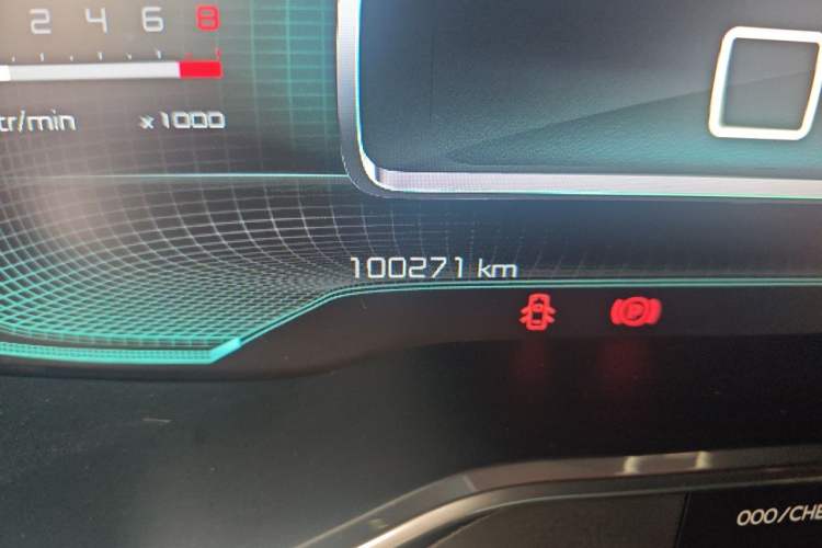 Used Citroen C5 AIRCROSS 2019 350THP Enjoyment Model China V Standard Odometer Close Up
