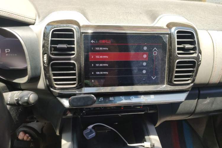 Used Citroen C5 AIRCROSS 2019 350THP Enjoyment Model China V Standard Audio And AC Panel
