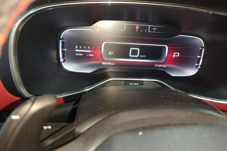 Used Citroen C5 AIRCROSS 2019 400THP Luxury Edition China VI Odometer Close Up