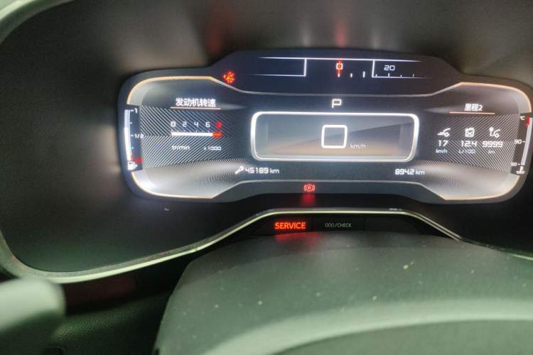 Used Citroen C5 AIRCROSS 2019 400THP Luxury Edition China VI Odometer Close Up