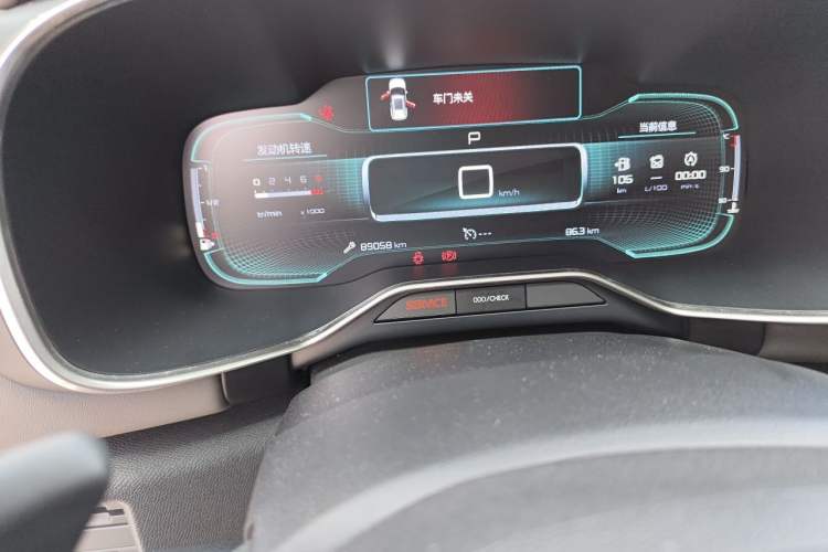 Used Citroen C5 AIRCROSS 2019 360THP Enjoyment Model China VI Standard Odometer Close Up