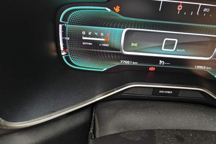 Used Citroen C5 AIRCROSS 2019 350THP Enjoyment Model China V Standard Odometer Close Up
