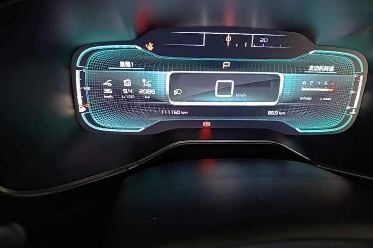 Used Citroen C5 AIRCROSS 2019 360THP Enjoyment Model China VI Standard Odometer Close Up