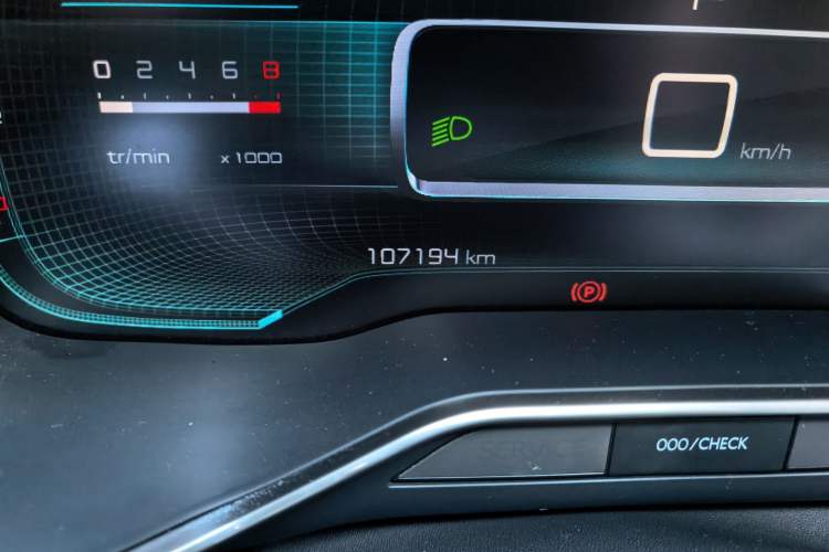 Used Citroen C5 AIRCROSS 2019 360THP Enjoyment Version China VI Standard Odometer Close Up