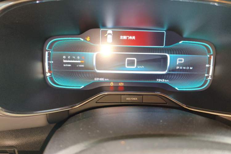 Used Citroen C5 AIRCROSS 2019 350THP Enjoyment Model China V Standard Odometer Close Up