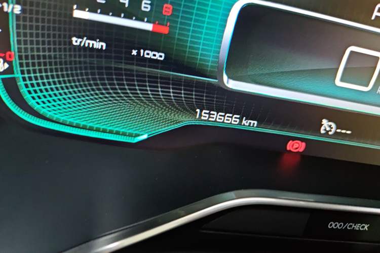 Used Citroen C5 AIRCROSS 2019 350THP Enjoyment Model China V Standard Odometer Close Up