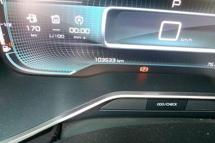 Used Citroen C5 AIRCROSS 2019 350THP Enjoyment Model China V Standard Odometer Close Up
