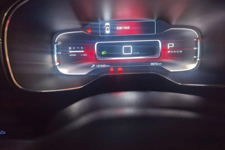 Used Citroen C5 AIRCROSS 2019 380THP Luxury Model China V Standard Odometer Close Up