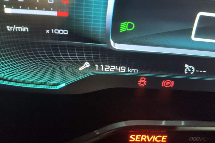 Used Citroen C5 AIRCROSS 2019 350THP Enjoyment Model China V Standard Odometer Close Up