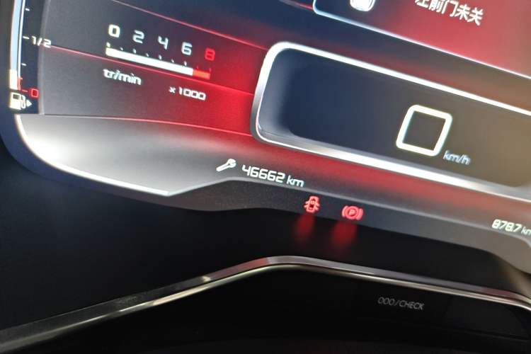 Used Citroen C5 AIRCROSS 2019 350THP Enjoyment Model China V Standard Odometer Close Up