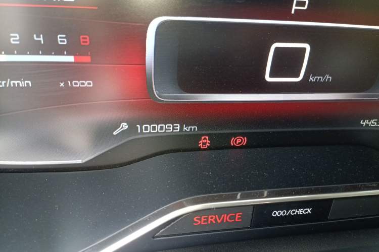 Used Citroen C5 AIRCROSS 2019 350THP Enjoyment Model China V Standard Odometer Close Up