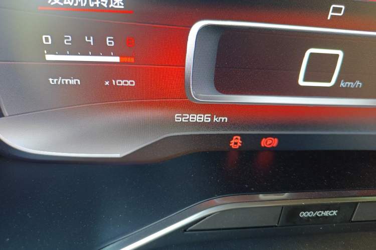Used Citroen C5 AIRCROSS 2019 400THP Luxury Edition China VI Odometer Close Up