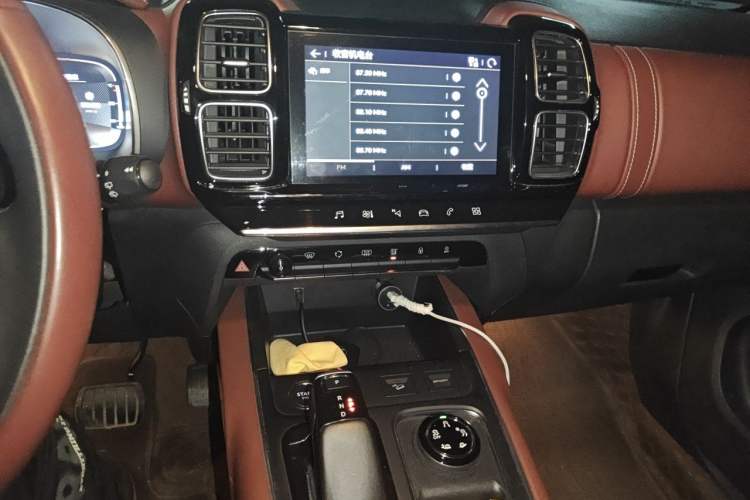 Used Citroen C5 AIRCROSS 2020 400THP Premium Edition Audio And AC Panel