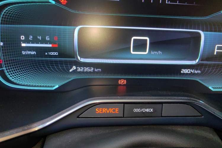 Used Citroen C5 AIRCROSS 2020 400THP Premium Edition Odometer Close Up