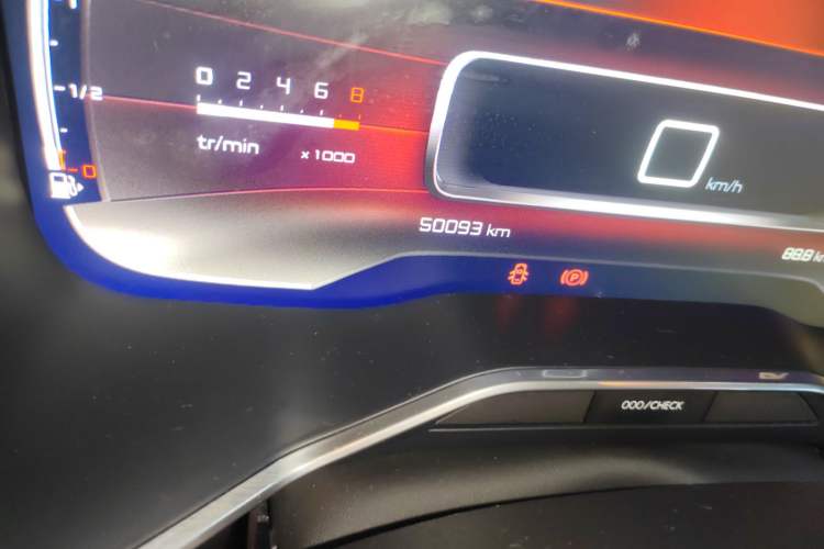 Used Citroen C5 AIRCROSS 2020 360THP Enjoyment Version Odometer Close Up