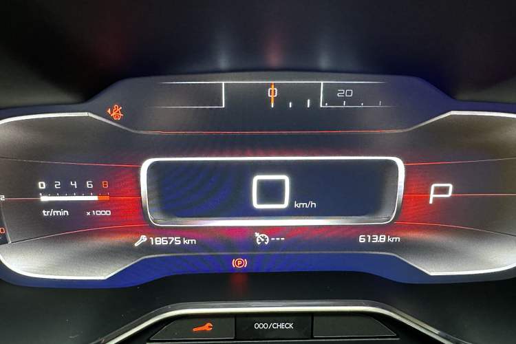 Used Citroen C5 AIRCROSS 2021 360THP Enjoyment Version Odometer Close Up