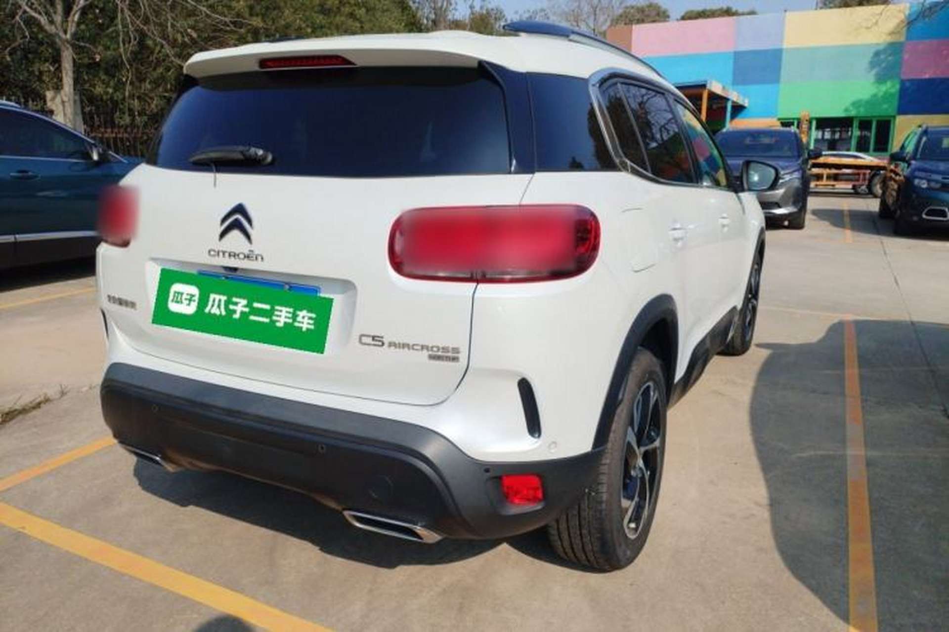 Used Citroen C5 AIRCROSS 2021 400THP Flagship Edition Rear Right 45 Deg