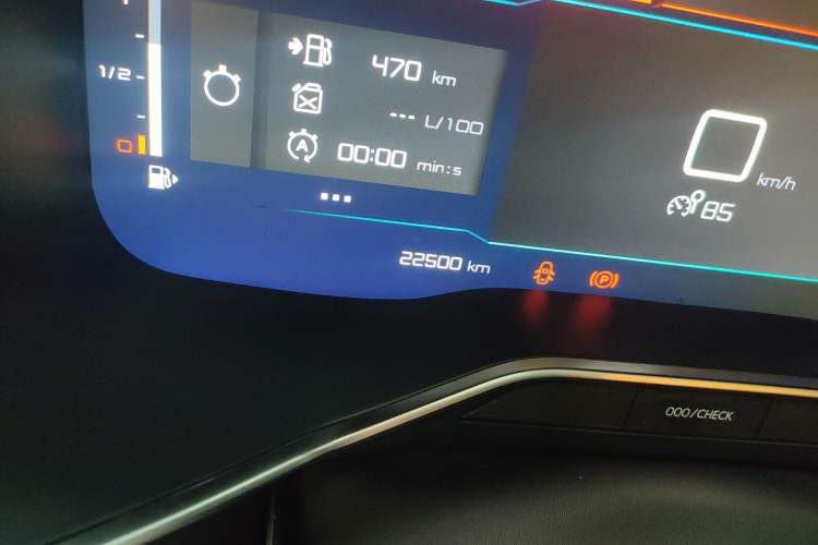 Used Citroen C5 AIRCROSS 2022 Peugeot 308 BEYOND 360THP Edition Odometer Close Up