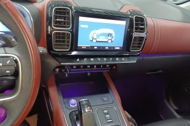 Used Citroen C5 AIRCROSS New Energy 2020 1.6T Four-Wheel Drive Plug-in Hybrid Luxury Model Audio And AC Panel