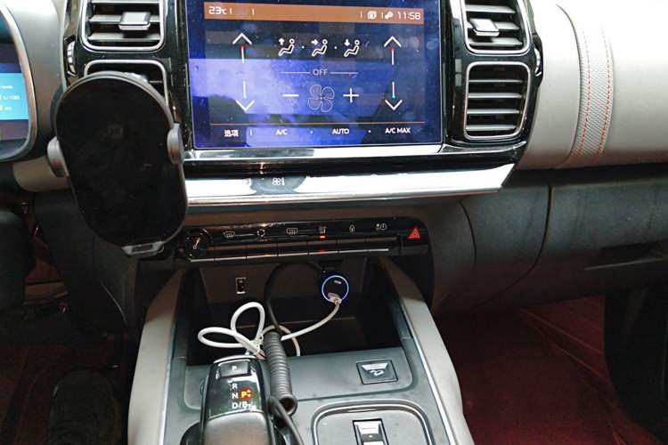 Used Citroen C5 AIRCROSS New Energy 2020 1.6T All-Wheel-Drive Plug-in Hybrid Enjoyment Version Audio And AC Panel