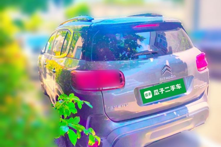 Used Citroen C5 AIRCROSS New Energy 2020 1.6T Four-Wheel Drive Plug-in Hybrid Luxury Model Rear Left 45 Deg