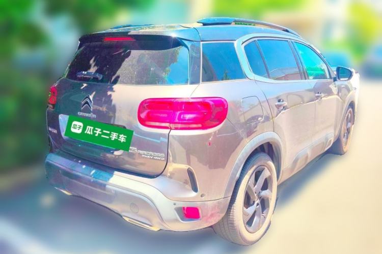 Used Citroen C5 AIRCROSS New Energy 2020 1.6T Four-Wheel Drive Plug-in Hybrid Luxury Model Rear Right 45 Deg