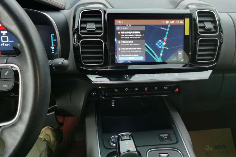 Used Citroen C5 AIRCROSS New Energy 2020 1.6T All-Wheel-Drive Plug-in Hybrid Enjoyment Version Audio And AC Panel