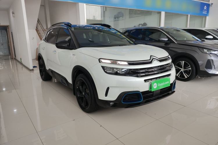 Used Citroen C5 AIRCROSS New Energy 2020 1.6T All-Wheel-Drive Plug-in Hybrid Enjoyment Version Front Right 45 Deg