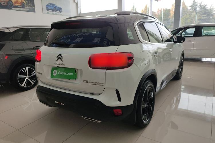 Used Citroen C5 AIRCROSS New Energy 2020 1.6T All-Wheel-Drive Plug-in Hybrid Enjoyment Version Rear Right 45 Deg